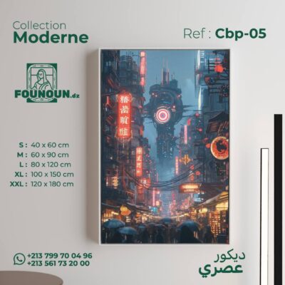 Cyberpunk City Poster