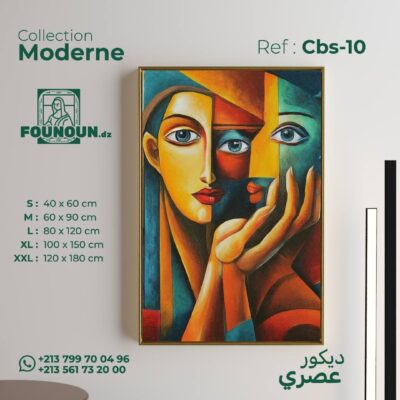 Cubist Art portrait