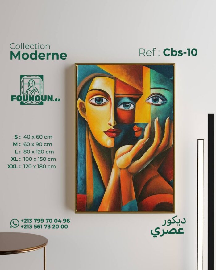 Cubist Art portrait