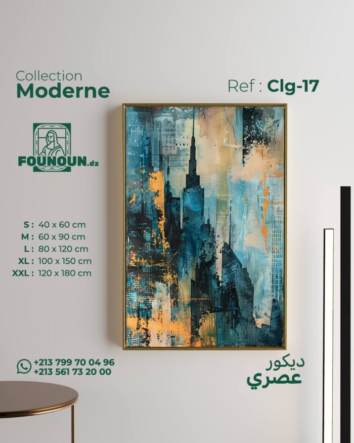 abstract city