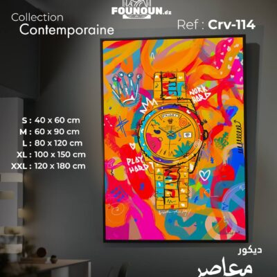 Vibrant Pop Art Watch