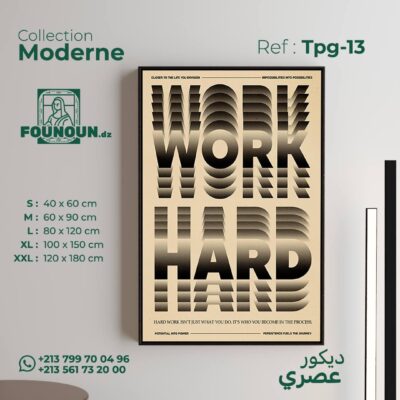 work hard