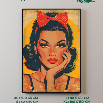 Vintage pop beauty