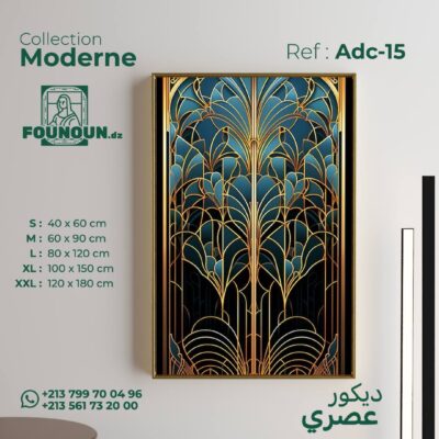 Window art deco motif