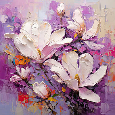 Magnolias in Pastel