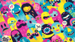 Neon Monster Mash Crowd