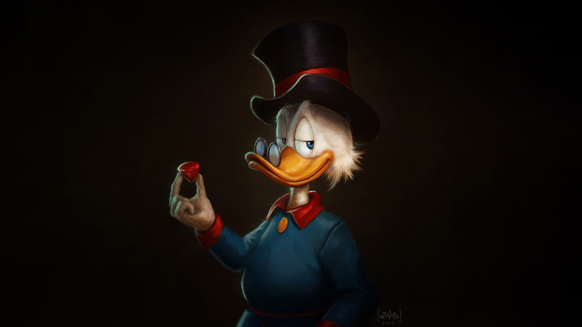 Scrooge McDuck Lucky Ruby