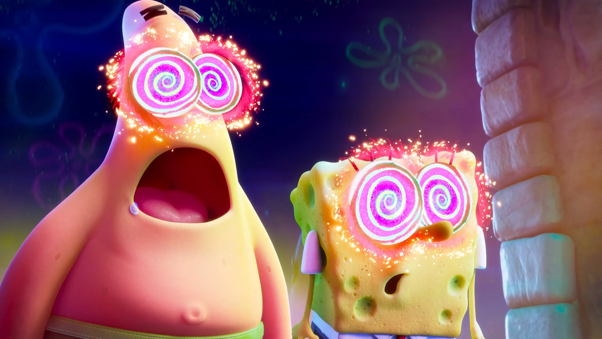 SpongeBob and Patrick Hypnotized Glow