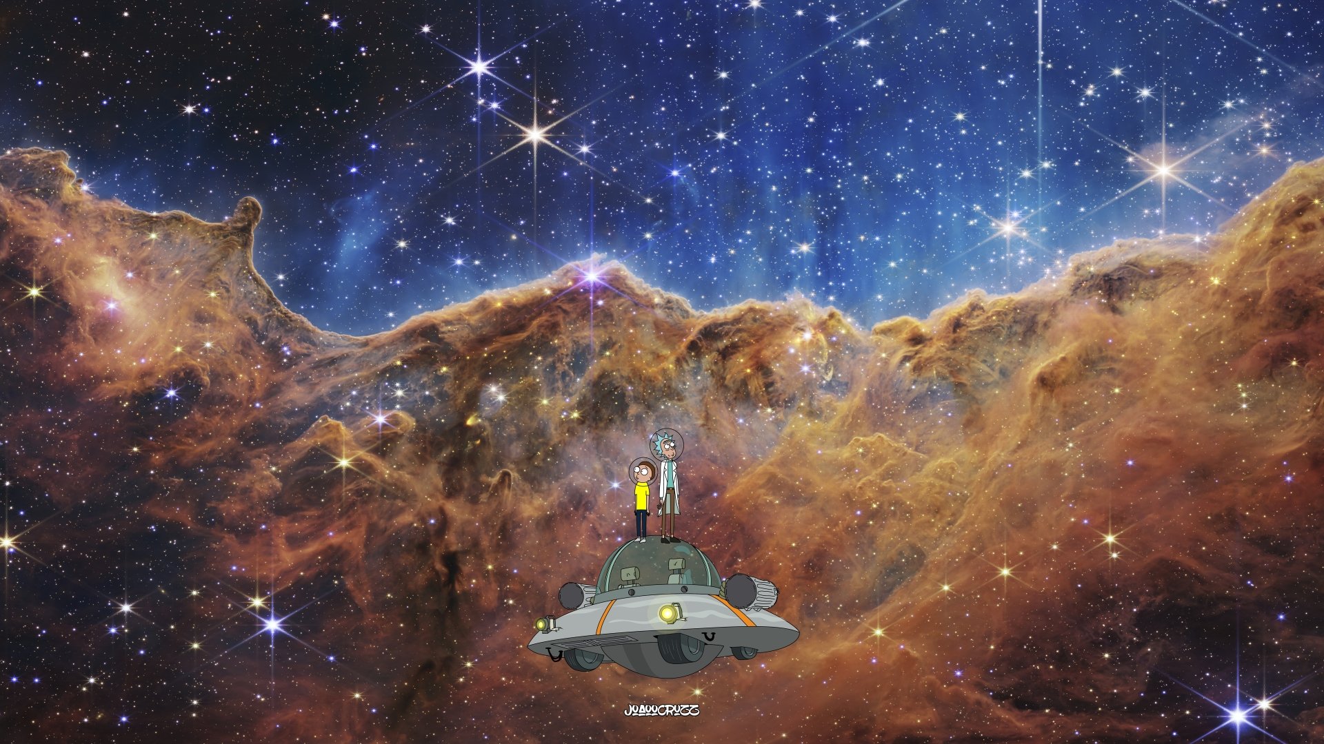 Rick and Morty Starbound Voyage