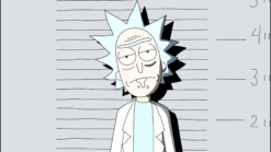 Rick Sanchez Mugshot Poster