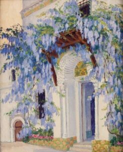 Wisteria Over Casbah Doorway