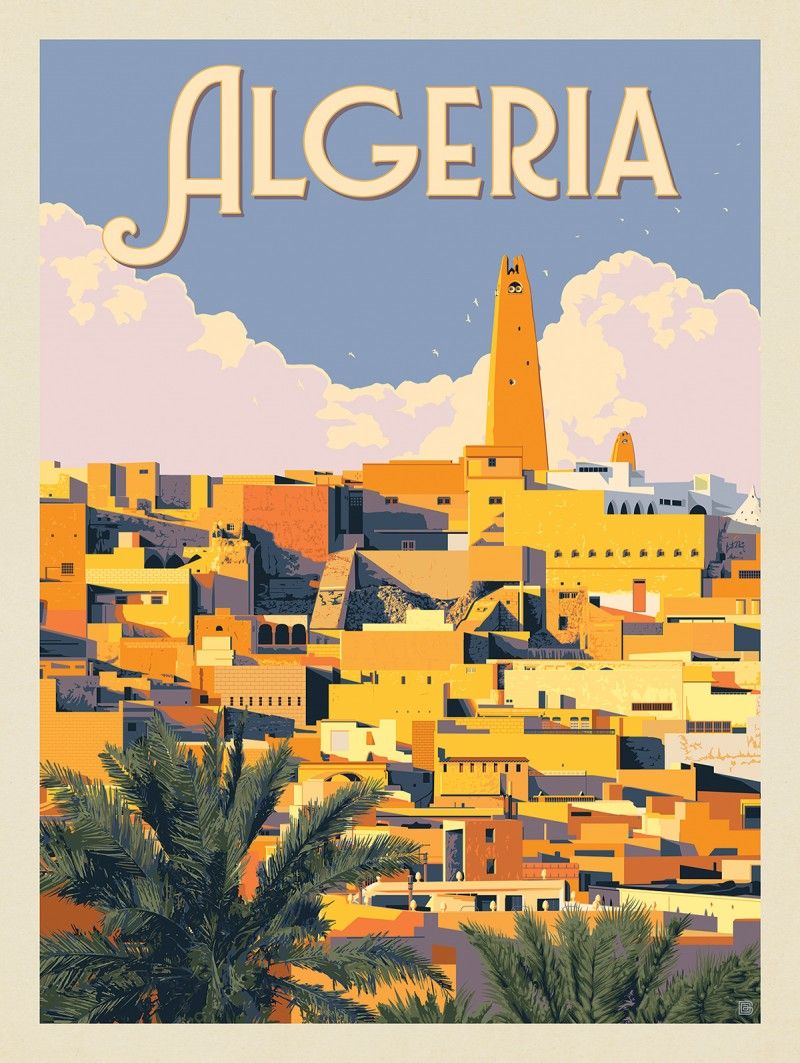 Golden Algeria Skyline