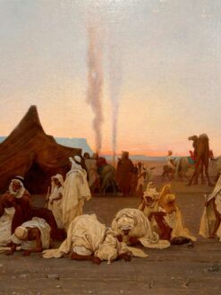 Dawn at the Desert Camp