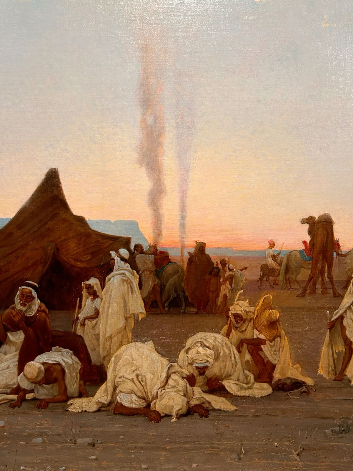 Dawn at the Desert Camp