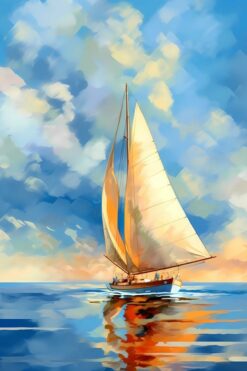 Sunlit Sail Away