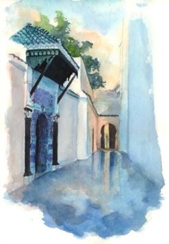 Blue Doorway of the Casbah