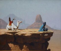 Desert Pause at Dawn