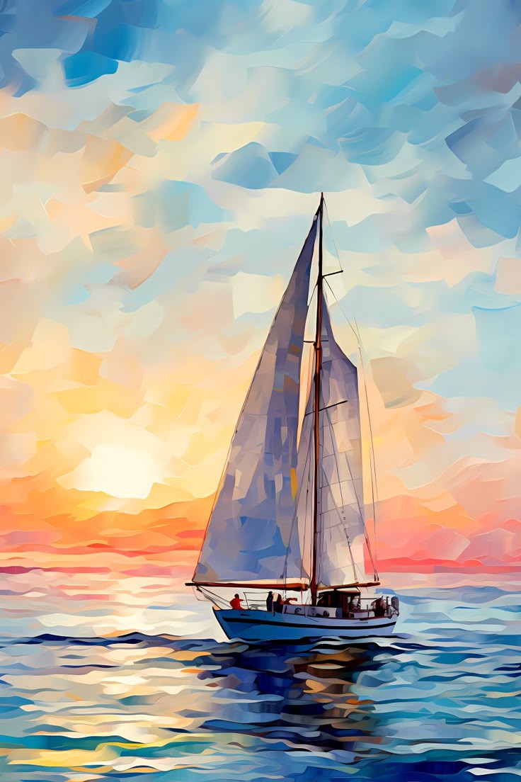 Golden Hour Sailing Escape