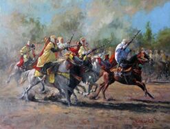 Algeria Fantasia Riders Print