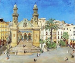 Algiers Mosque Morning Glow