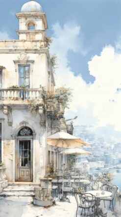 Algerian Seaside Café Whisper