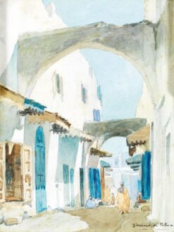 Blue Doors, Quiet Alley