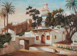 Algiers Courtyard Oasis Print