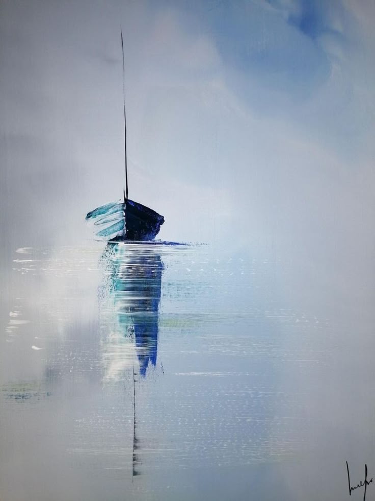 Midnight Blue Stillness