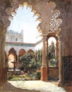 Algerian Courtyard Serenity