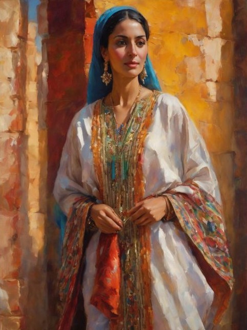 Sunlit Courtyard Reverie