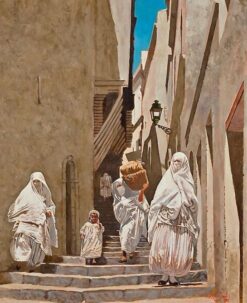 Casbah Steps in Sunlight