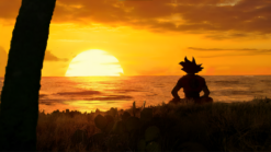Dragon Ball Sunset Seaside Goku