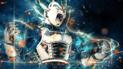 Dragon Ball Vegeta Blue Rage