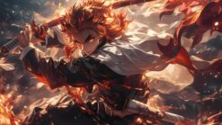 Demon Slayer Rengoku Flame Charge