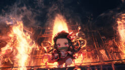 Demon Slayer Nezuko Burning House