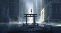 Flooded Tokyo Torii Sentinel