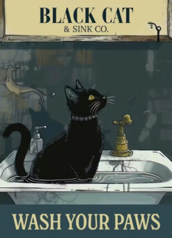 Wash Your Paws Poster