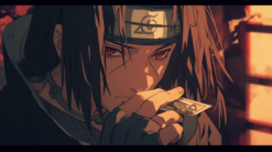 Itachi Naruto Warm Closeup