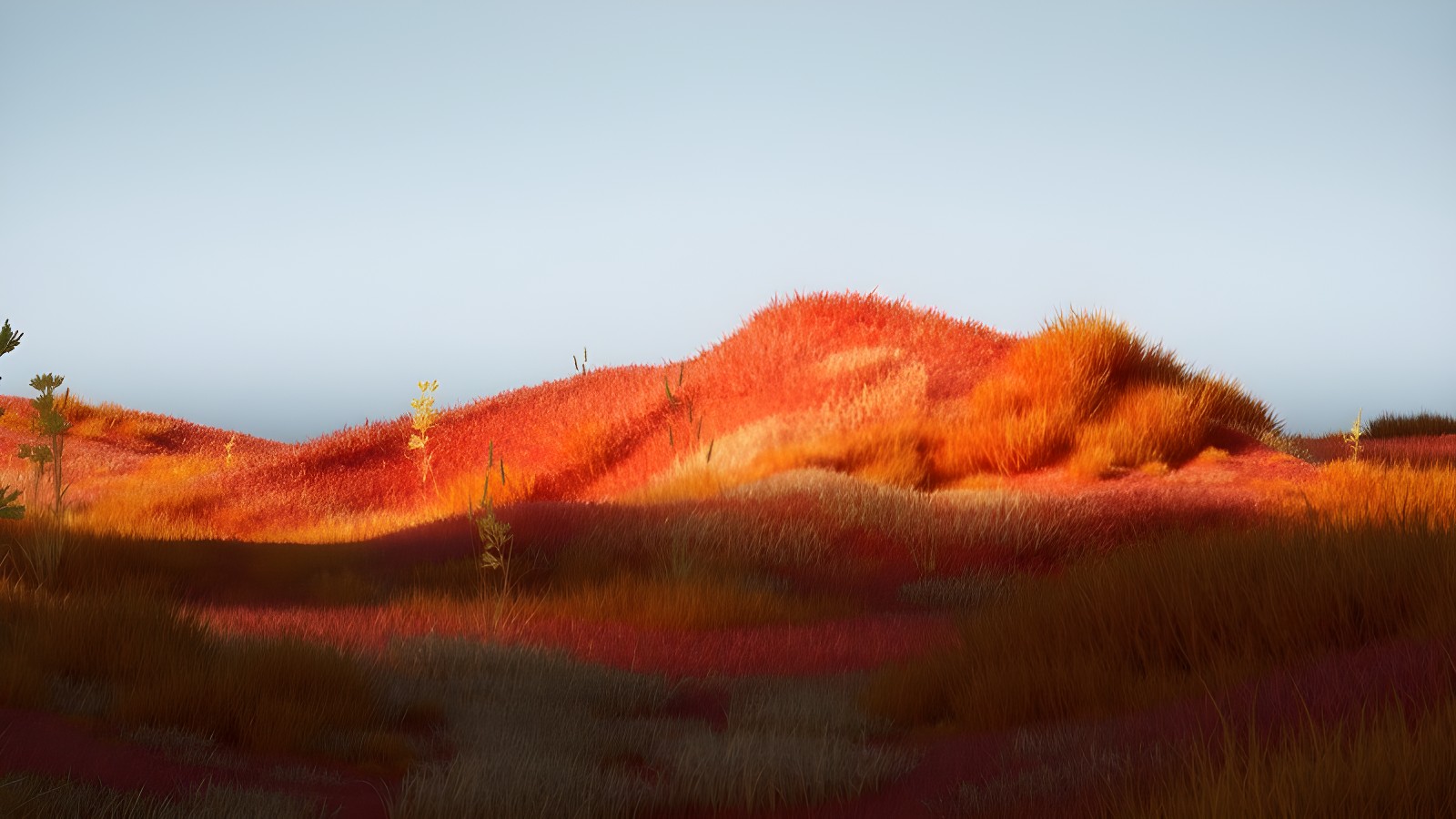 Crimson Meadow Glow