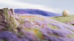Pastel Meadow Dreamscape