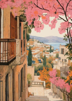 Positano Pink Blossom Vista