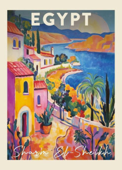 Sharm El-Sheikh Egypt Coastal Print