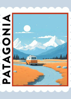 Patagonia Mountain Road Trip Print