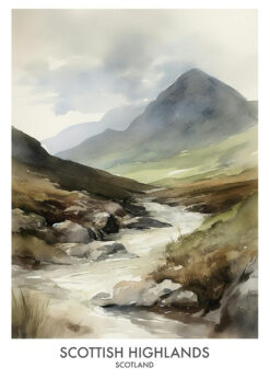 Scottish Highlands River Wander