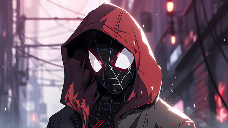 Miles Morales Spider-Man Hoodie