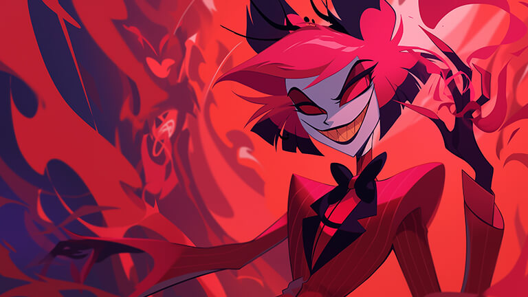 Alastor Hazbin Hotel Sinister Smile