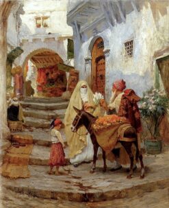 Casbah Flower Seller Encounter
