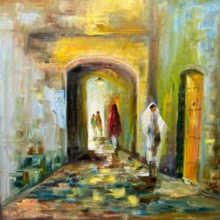 Algerian Alleyway Afterglow