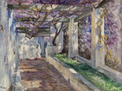 Violet Pergola Passage