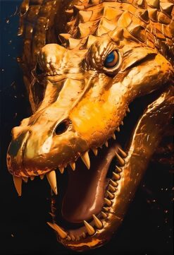 Golden Fury Dragon